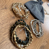 Eliza Gracious - Multi stranded beaded Bracelet | 3 Colours