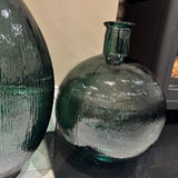 Round Recycled Glass Vase H59cm features a distinctive ribbed finish&nbsp;
Colour - Refreshing Sea Green hue, adding a cool, calming touch
