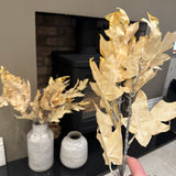 Faux Maple Leaf Stem H82cm - soft natural autumn foliage
Colour - Natural Apricot
