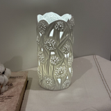 Light Glow - Home; supply the best designs &amp; the highest quality products

White Ceramic Column Rechargeable Style Lamp H20cm
Design - Dandelions&nbsp;&nbsp;