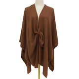 Accessories by Park Lane
Katy Wrap - Soft Acrylic Open-front Poncho with a pull-through detail
Colour - Toffee&nbsp;