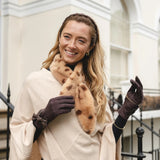 Accessories by Park Lane
Plush faux fur neck Scarf with a slit for looping through 90x11cm
Colour - Animal Print Toffee
