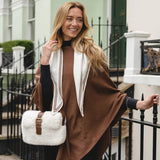 Mini Knit Scarf - Linen