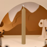 Bougie La Française Tapered Candle H20cm Colour - Chestnut/Beige Bougie La Française, Maison Bergers sister company.