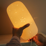 Light Glow Ceramic Lamp - Tall Starry