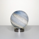 Glass Sphere Sand & Sea Lamp - Cordless rechargeable base