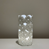 Light Glow Ceramic Rechargeable Lamp - Daisies