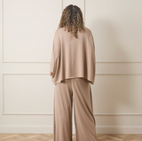 Chalk - Erin Fawn Floaty Boxy Top
