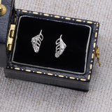 Message in a Bottle Smile Earrings - 'I believe in you'