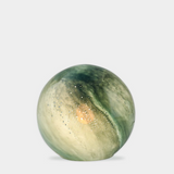 Glass Sphere Hand Blown Smart Lamp - Sea Moss