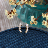 Message in a Bottle Cross Earrings - Shine bright sparkle more