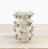 Green Decorative 3D Mushroom Vase H22.5cm