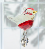 Crystal hanging Robin