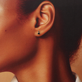 Message in a Bottle Black/gold Earrings - Let your sparkles out