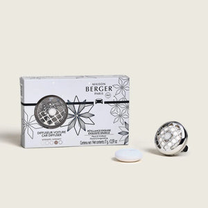 Maison Berger - Rosalie Car Diffuser Set&nbsp;
Rosalie Diffuser Set with Exquisite Sparkle Fragrance