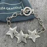 Eliza Gracious - Chain link bracelet with Stars | Matt Gold