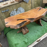 Teak No Back Bench Click & Collect only - contact us for more information.