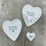Ceramic Heart Trinket Dish - Special Friend