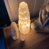 Crystal Selenite Lamps - Medium