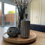 Dannee Ceramic H25.5cm Grey/Brown Vase