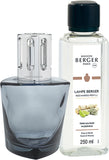 Maison Berger Terra Gift pack;
Black glass Terra lamp&nbsp;
Dreams of Oriental - 250ml Wilderness fragrance&nbsp; 4784