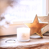 Scented Soy Candle with Wish-Bracelet - You are a Star