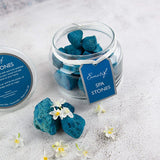 Aromatherapy Relaxing Spa Stones Natural volcanic rock (responsibly collected from Mount Etna) infused with unique blend of 11 natural and organic essential oils to help uplift your mood and add a positive ambience to your home. 