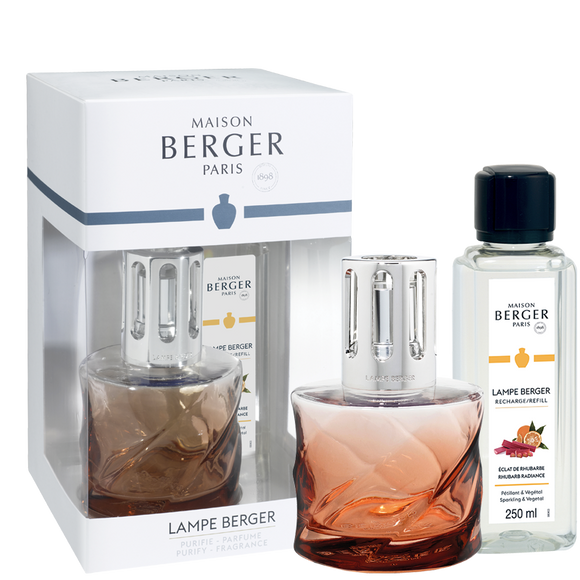 Maison Berger Spirale Gift Set with Rhubarb Radiance fragrance 4780