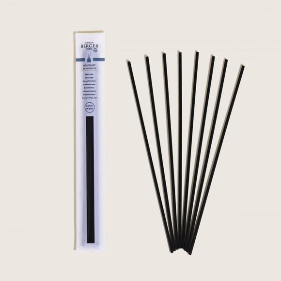 Parfum Berger - 8 Black Polymer Diffuser Reed Sticks H21cm