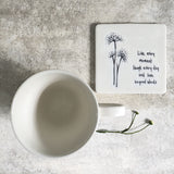 East of India Coaster - 'Live every monent, laugh everyday...'