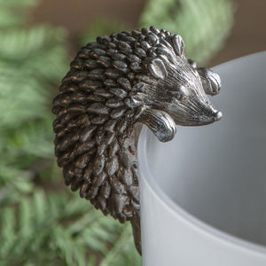 Pot Hangers adding character to your Planter or vase; Edwin Hedgehog Pot Hanger H9cm