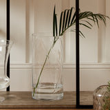 Pacific Lifestyle Clear Glass Cylinder Optic Flower Vases