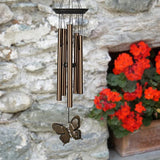 Woodstock Windchime Collection Bronze Butterfly Chime BFC