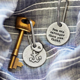Kutuu Keyring - 'you are stronger than you think'