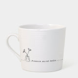 East Of India Mug - 'Prosecco Served Daily'