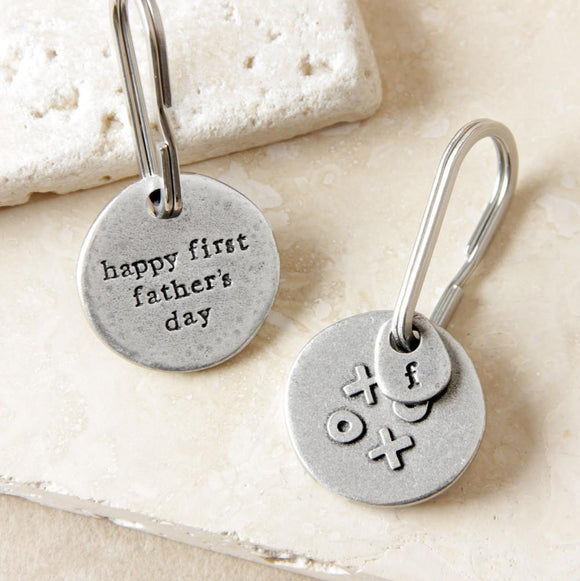 Kutuu Keyring - 'Happy First Fathers Day'