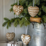 Retreat - Brown Paper Handmade Baubles - 2 styles