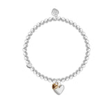 Life Charm Bracelet - 'You are 50' Hearts Bracelet