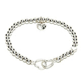 intertwined hearts bracelet - adore you