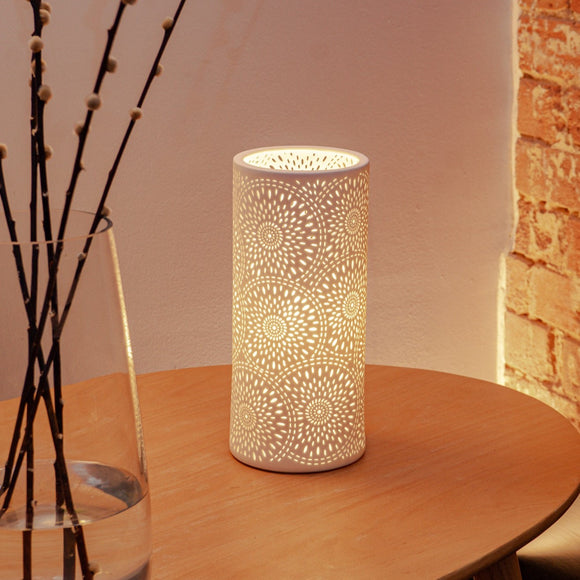 Light Glow Ceramic Lamp - Firework