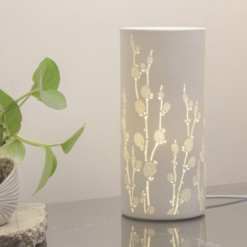 Light Glow Ceramic Lamp - Blooming Branches LP046