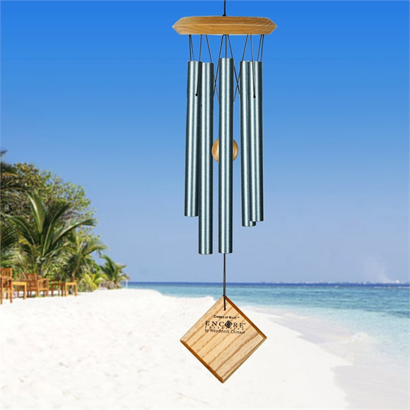 WOODSTOCK ENCORE COLLECTION WINDCHIMES  Chimes of Mars - Verdigris 17