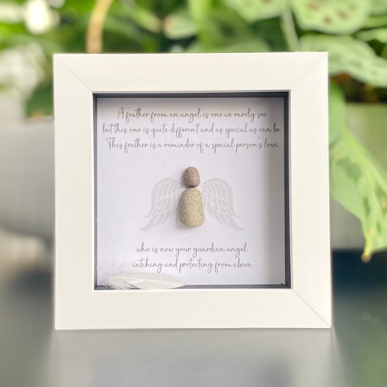 Guardian Angel Pebble Art offers