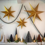 Retreat - Silver Honeycomb Paper Trees | Small & Large