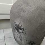 Earthenware Grey Distressed Vase