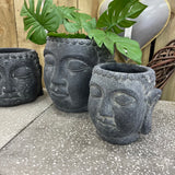 Buddha Black Plant Pot | 2 Sizes