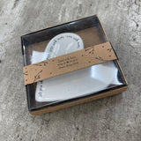 Ceramic Heart shaped Trinket Dish with loving quote: 'Love you now, love you still, always have, always will' Send with love heart dish gift boxed