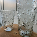 Hand Blown Glass Star Vases - Small