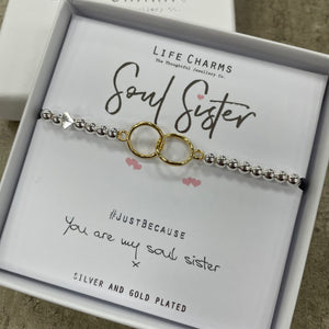 Life Charm Bracelet Soul Sister The Life Store Brigg