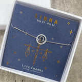 Life Charm Zodiac Bracelet - Libra